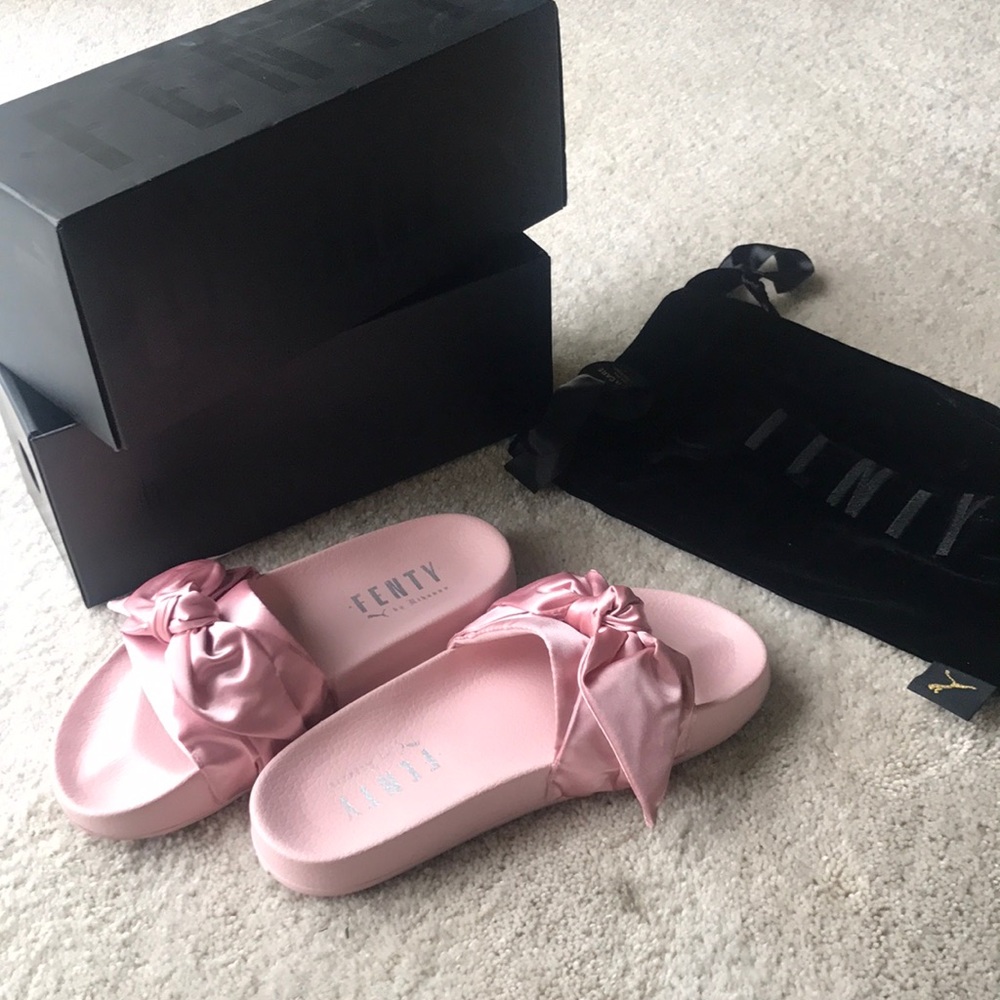 Fenty Puma bow slides